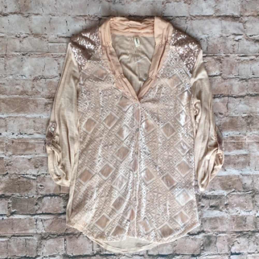 NWOT Anthropologie Leighton Buttondown by Tiny - Picture 5 of 8